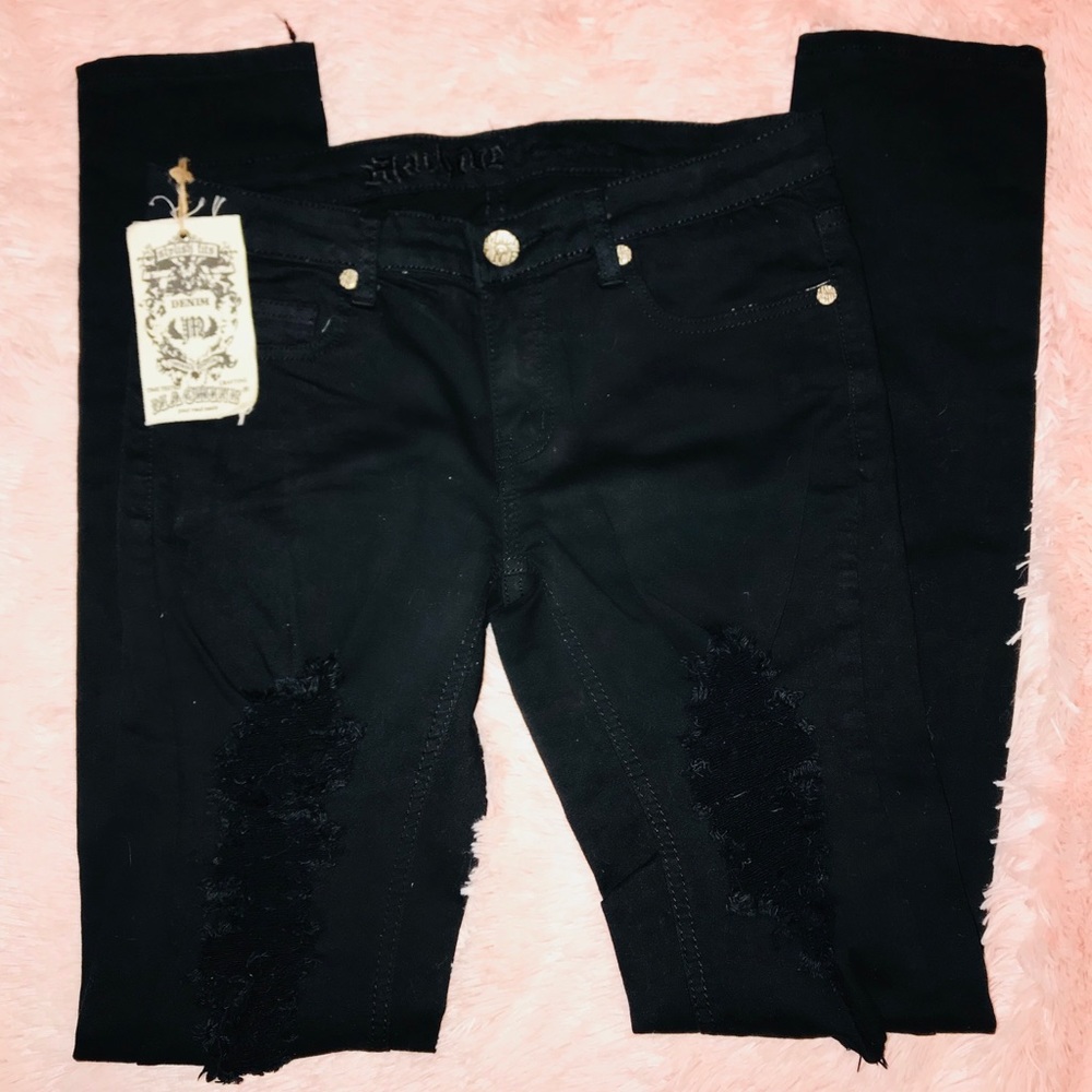 MACHINE women’s black jeans